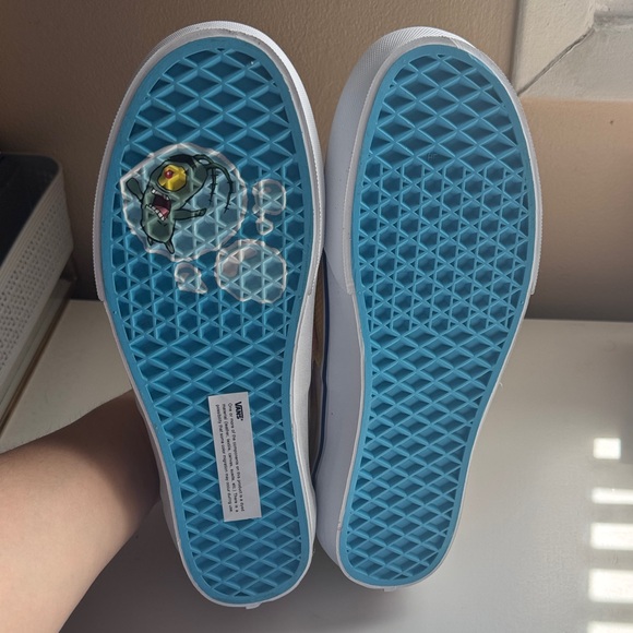 Vans Unisex SpongeBob Yellow and Pink Sneakers - Picture 2 of 5